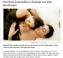 Otevřená komunikace zlepšuje sex jako afrodiziaka